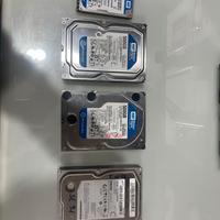 4 Hard Disk SATA 500 GB – WD / Seagate – SMART OK