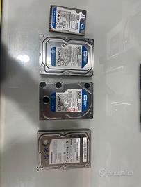 4 Hard Disk SATA 500 GB – WD / Seagate – SMART OK