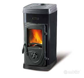 NORDICA STUFA A LEGNA SUPER JUNIOR 5 KW NERA-VERDE