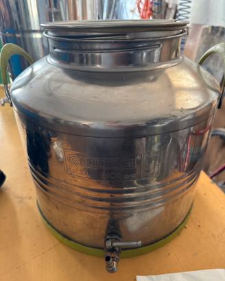 Fusti in acciaio per olio 50 e 30 litri