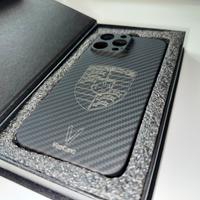 Cover Porsche in carbonio per iPhone 14 pro max