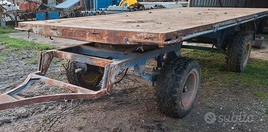 rimorchio agricolo 50 quintali, ribaltabile 