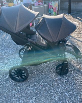 Passeggino baby jogger doppio gemellare