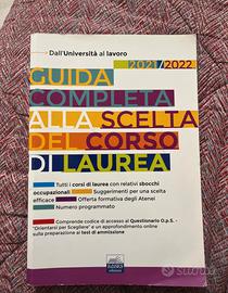 Libro Guida alla scelta del corso di laurea