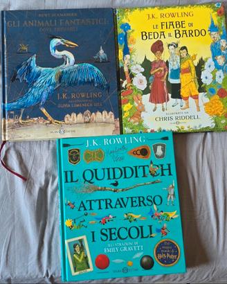 la biblioteca di hogwarts versioni illustrate
