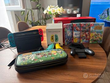 Nintendo Switch completa di accessori