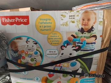 zebra primi passi bambino  Fisher-price