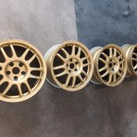 Cerchi in lega Speedline oro 17"