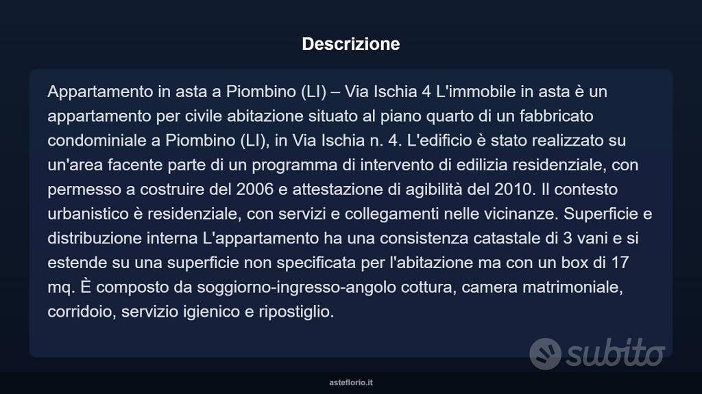 Appartamento – Piombino, Montemazzano - Vista 4