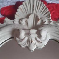 Vecchio specchio '800 restaurato shabby 