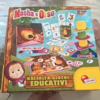 Masha e Orso Raccolta Giochi Educativi Lisciani