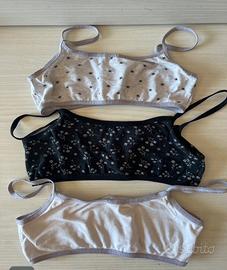 3 reggiseni a fascia