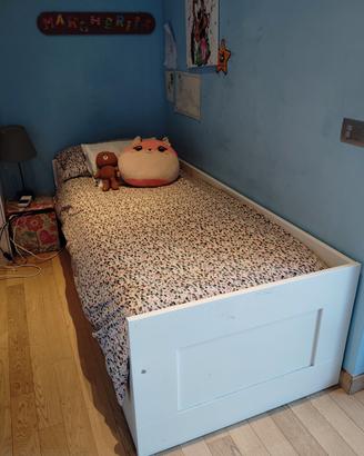 letto singolo con cassetti 