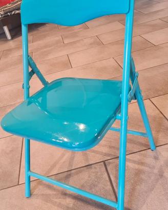 N°4 seggiole colorate per bambini