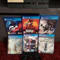 Console PS4 + Controller Sony + Giochi