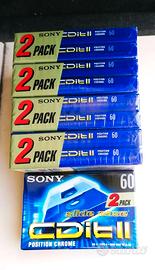 10 Musicassette Sony CDit II-60