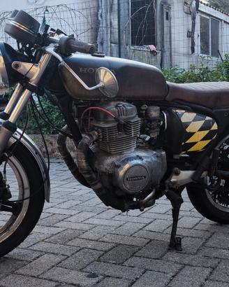Progetto Brat Bike su Honda CB400 Twin '79