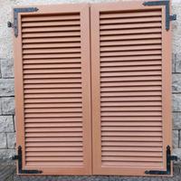 Persiane in alluminio finto legno 