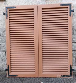 Persiane in alluminio finto legno 