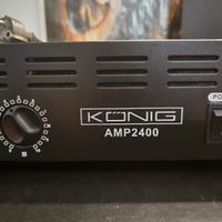 Amplificatore Konig PA-AMP2400-KN