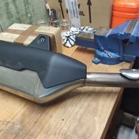 terminale di scarico Cf Moto Mt 800 originale