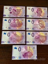 Banconote 0 euro da collezione