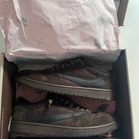 Jordan 1 Low x Travis Scott “Velvet Brown” 46