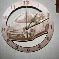 Orologio da parete 500 abarth cabrio