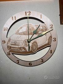 Orologio da parete 500 abarth cabrio