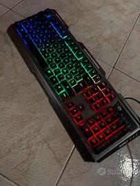 Tastiera Gaming GXT LED