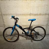 Bicicletta B'Twin Original 3 – 24 Pollici-nero/blu