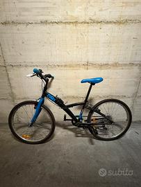 Bicicletta B'Twin Original 3 – 24 Pollici-nero/blu