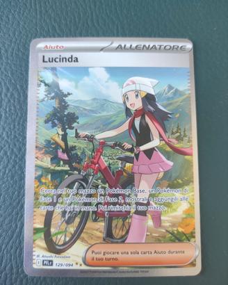 LUCINDA 129/094  Carta Pokémon⭐⭐ALTERNATIVE 