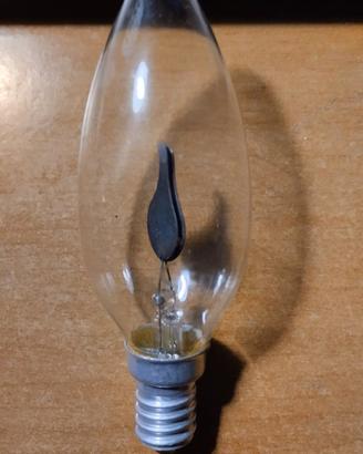 Lampadina fuoco tremolante per presepe