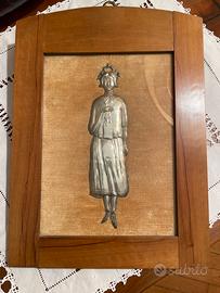 Ex voto d’epoca incorniciato