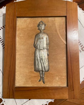 Ex voto d’epoca incorniciato