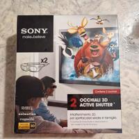 Occhiali 3D Active Shutter Sony (2 paia)