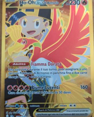 carte pokemon ex gold - giapponese