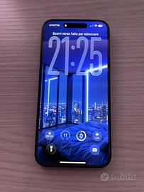 iPhone 15 plus 100% batteria 128g
