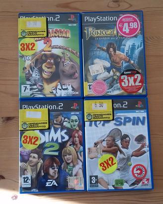 4 GIOCHI (PlayStation 2)