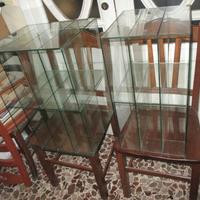 N.2 espositor in vetr x collezioni o negozi(E60/50