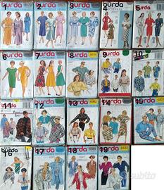 Burda e Grazia Necchi cartamodelli vintage