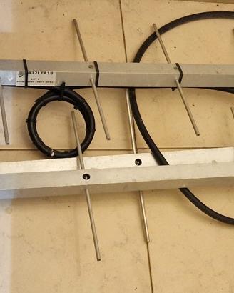 antenna Eantenna 432LFA18 per 432 Mhz