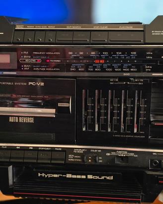 JVC PC-V2 (1989) – Boombox Vintage Originale