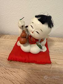 Bambola Giapponese Vintage Gosho Ningyo Maruyama