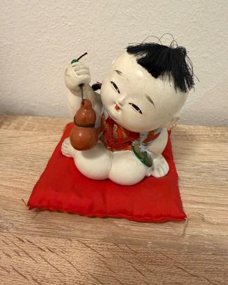 Bambola Giapponese Vintage Gosho Ningyo Maruyama