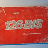 Librettino originale  Fiat 126 BIS