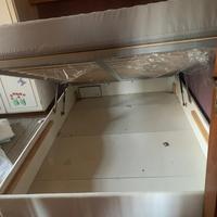 Letto contenitore una piazza  e 1/2