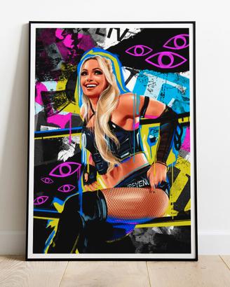 #511 - Poster Locandina WWE "Liv Morgan"