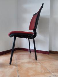 6 sedie ufficio 